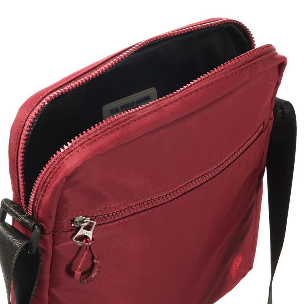 US Polo Assn. crossbody taška, červená 2