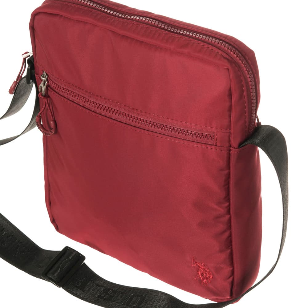 US Polo Assn. crossbody taška, červená 4