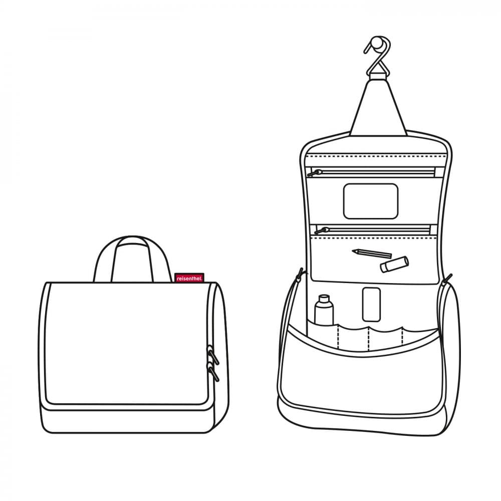 Reisenthel toiletbag twist silver 4