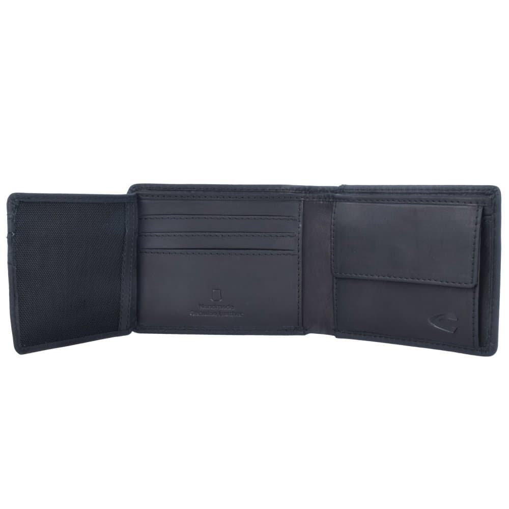 Camel Active Malá pánská kožená peněženka černá 280-701-60 RFID SAFE 5