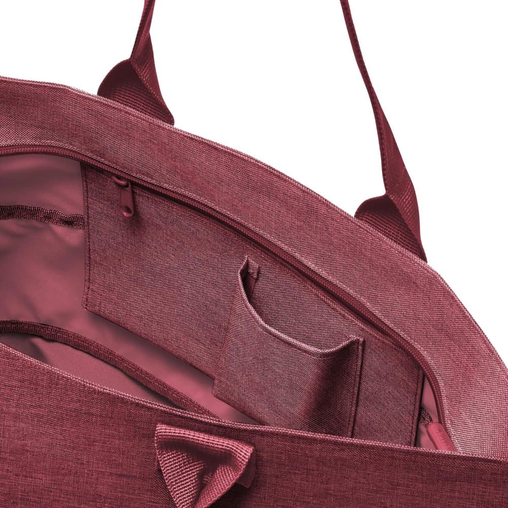 Nákupní kabelka se zipem Reisenthel Shopper E1 twist maroon RJ3104 3