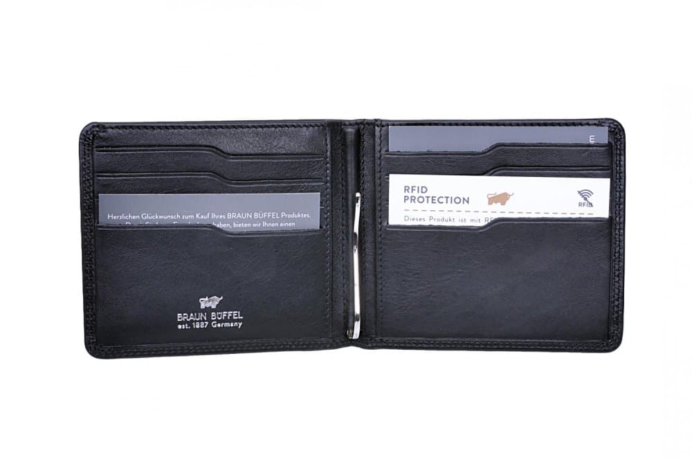 Kožená dolarka Braun Büffel Golf RFID 90330-510-010 černá 6