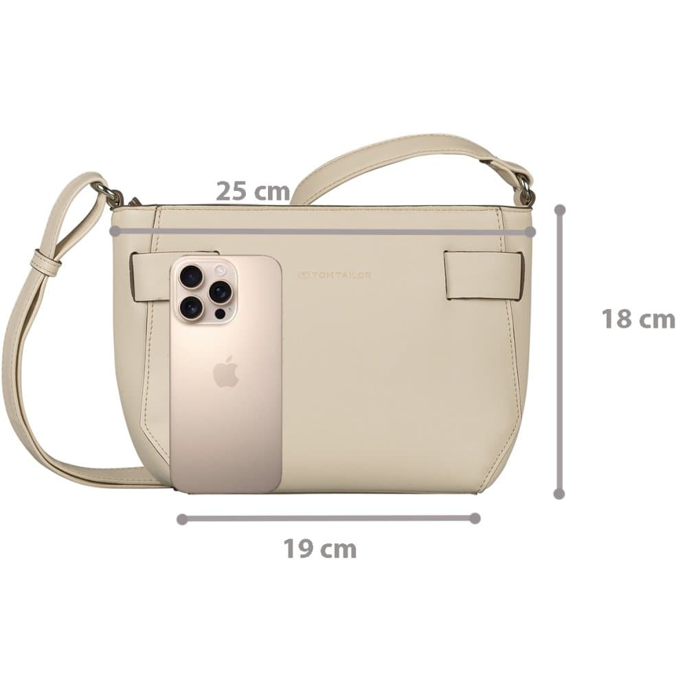 Tom Tailor kabelka Piage cross bag S 010975 béžová 5