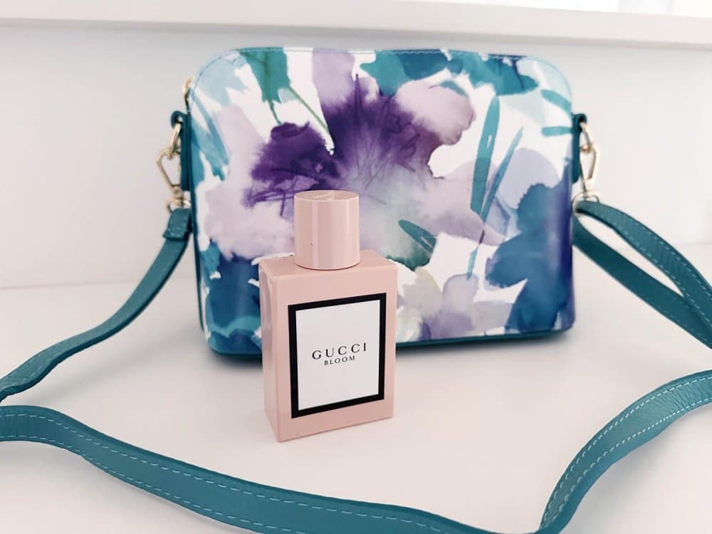 MaxFly dámská kožená kabelka crossbody 52321-16 tyrkysová