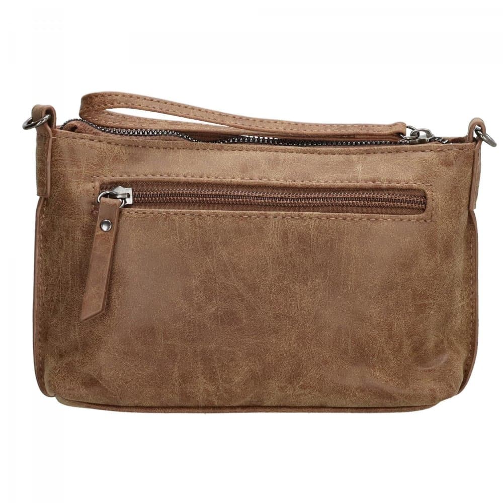 Malá crossbody kabelka Enrico Benetti Zoë 66907-010 hnědá camel 4