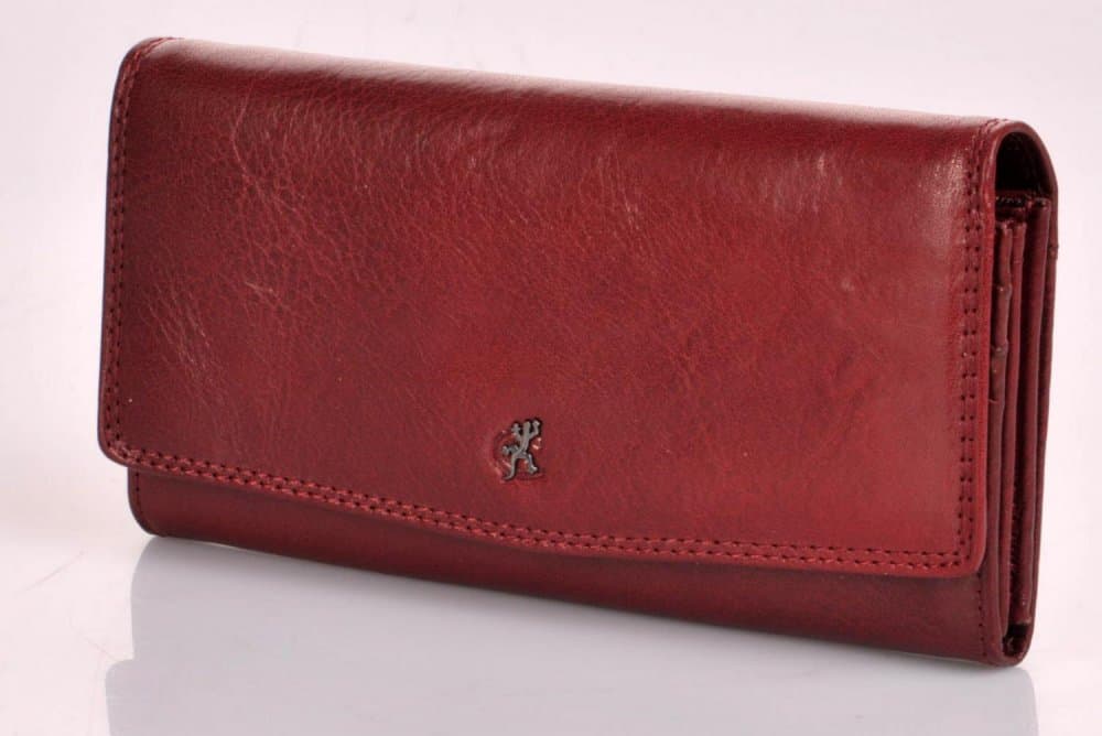 Dámská kožená peněženka 4466 KOMODO BORDEAUX 2