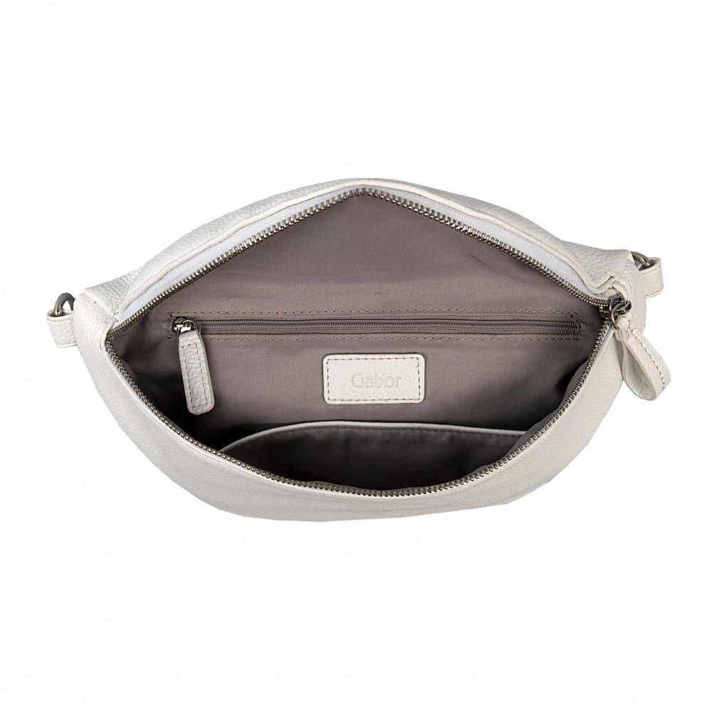Gabor Silena Belt Bag 10597 bílá – dámská ledvinka crossbody 3