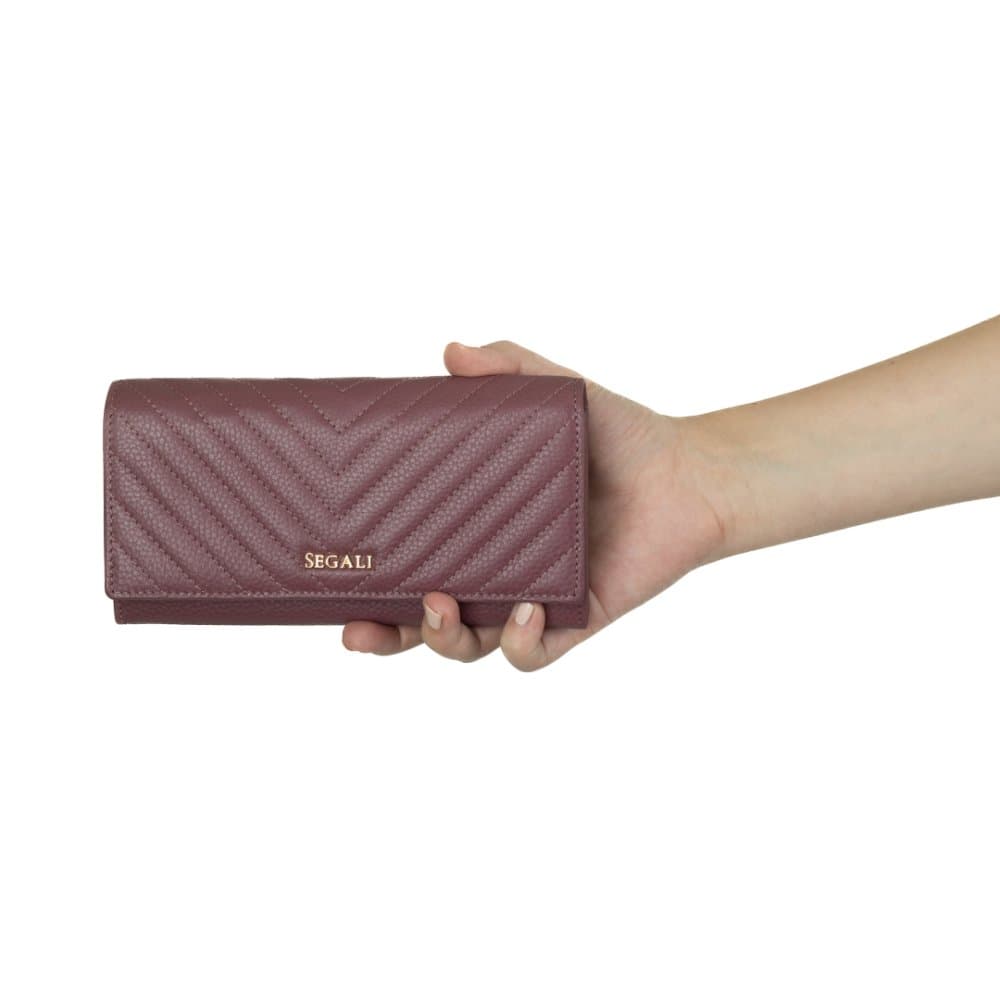 Dámská peněženka kožená SEGALI 50511 purple 3