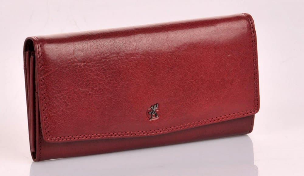 Dámská kožená peněženka 4466 KOMODO BORDEAUX 3