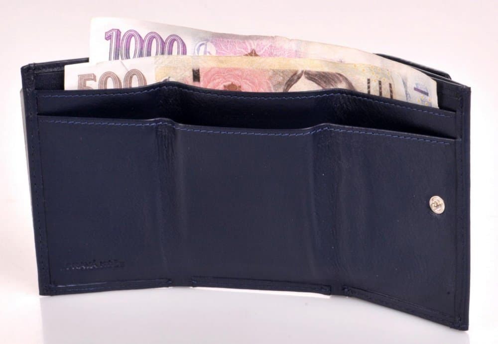 Dámská malá peněženka SEGALI SG-1756 tmavě modrá 6