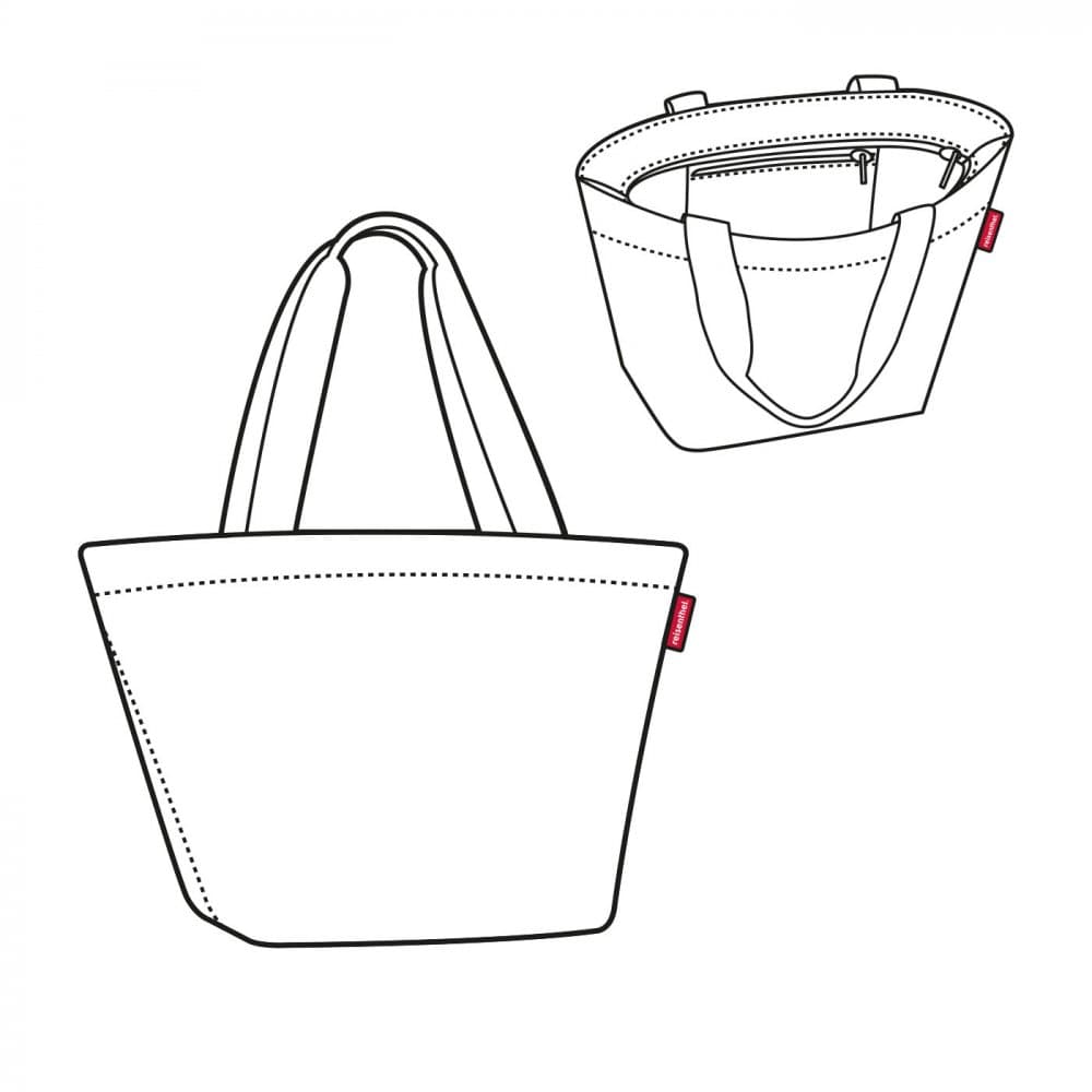 Kabelka Reisenthel Shopper M twist sage ZS5048 zelená 2