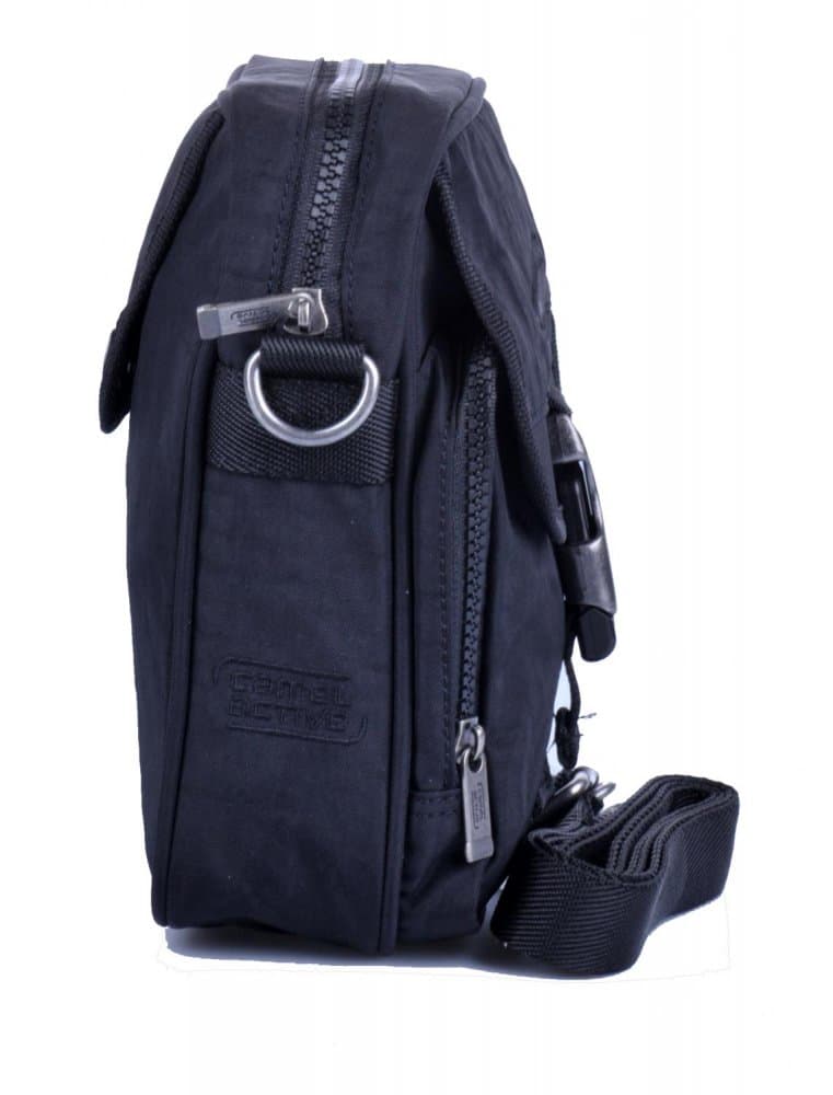 Pánská crossbody taštička přes rameno Camel Active B00-913-60 černá 5