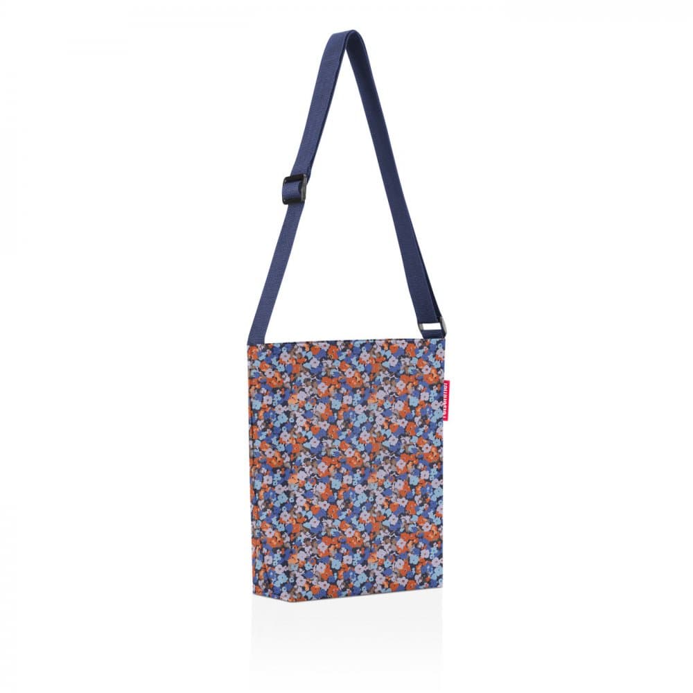 Kabelka s květinovým vzorem modrá Shoulderbag S viola blue HY4091