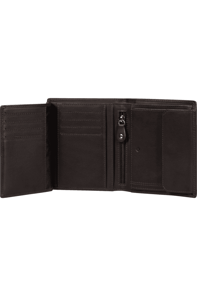 Samsonite Attack 2 SLG 147 pánská kožená peněženka černá 144451-1041 2