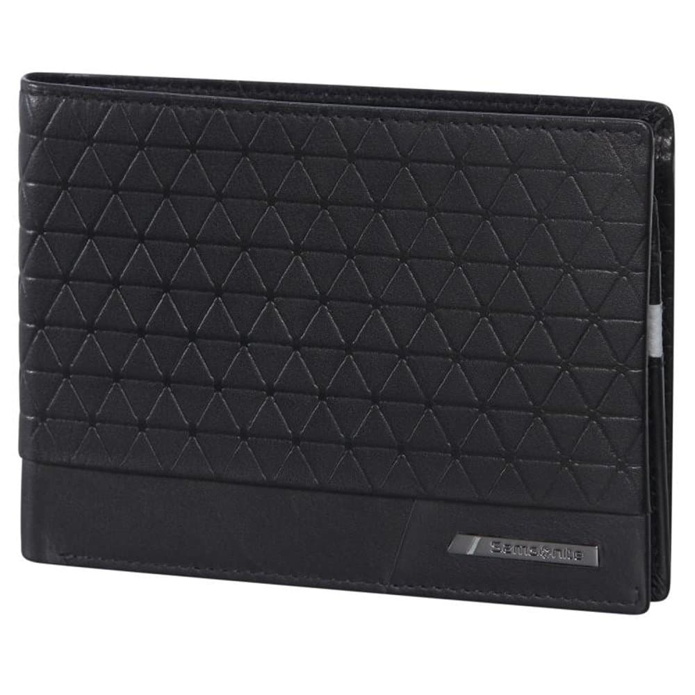 Samsonite pánská kožená peněženka Pro-DLX 6 C823 černá 144537-0413