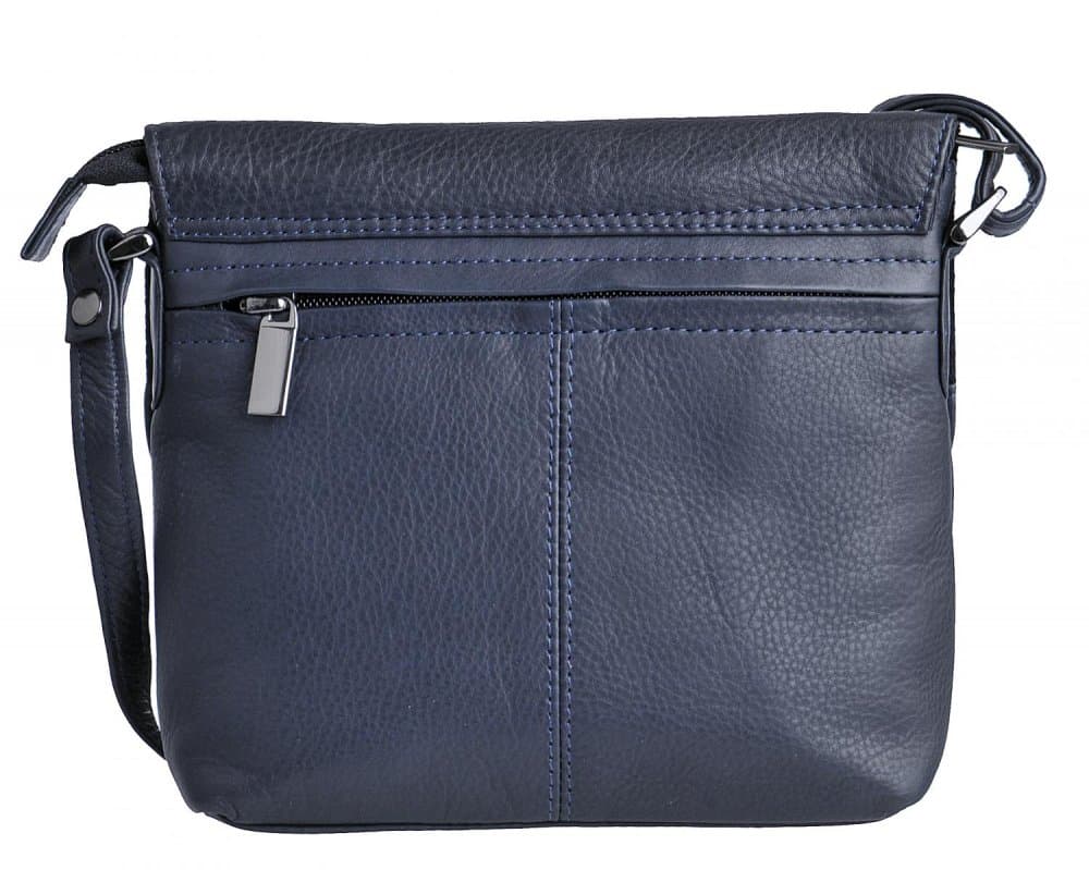 New bags leather malá kabelka přes rameno LB-204 tmavě modrá 4