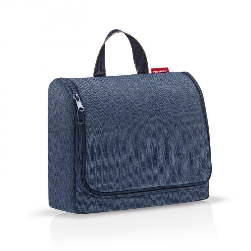 Velká kosmetická taška Reisenthel toiletbag XL herringbone dark blue WO4113 3