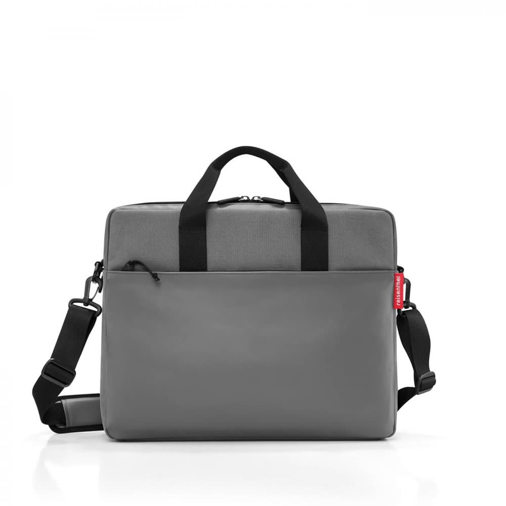 Reisenthel Workbag canvas grey - pracovní taška na notebook 15" šedá US7050 3