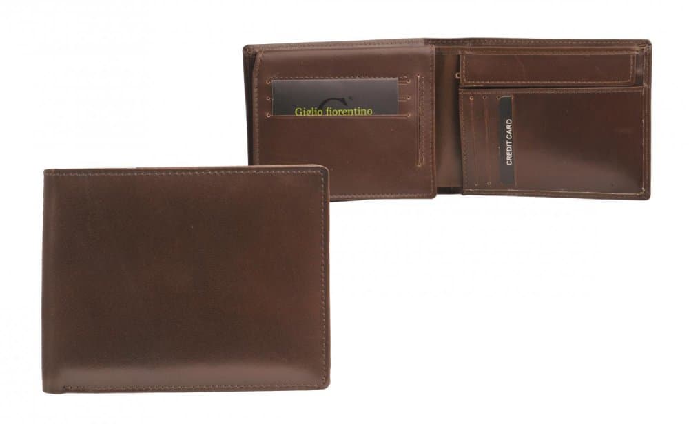 Giglio leather Pánská peněženka GF-011 hnědá 2