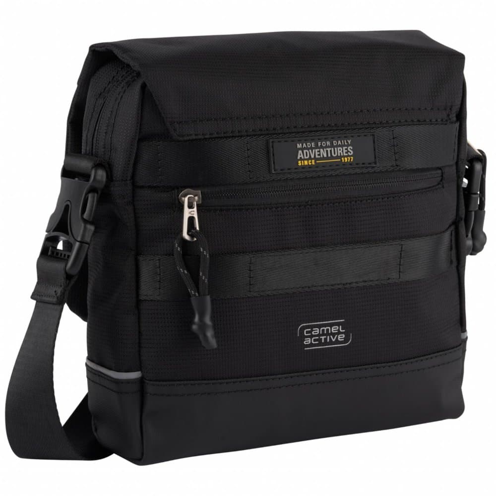 Camel Active Connect Flap Bag S pánská taška přes rameno černá 012224 3