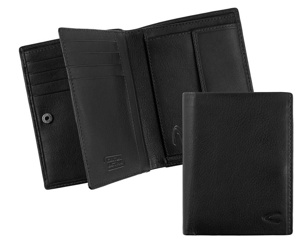Pánská kožená peněženka Camel Active RFID SAFE 249-705-60 černá