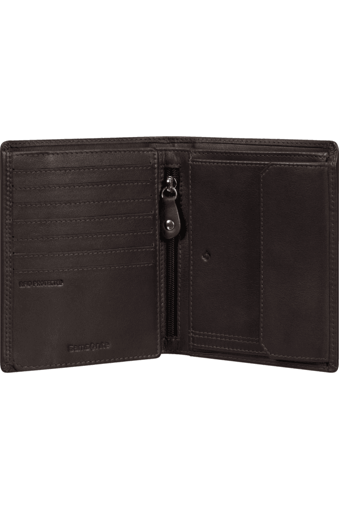 Samsonite Attack 2 SLG 147 pánská kožená peněženka RFID hnědá 144451-1320 2