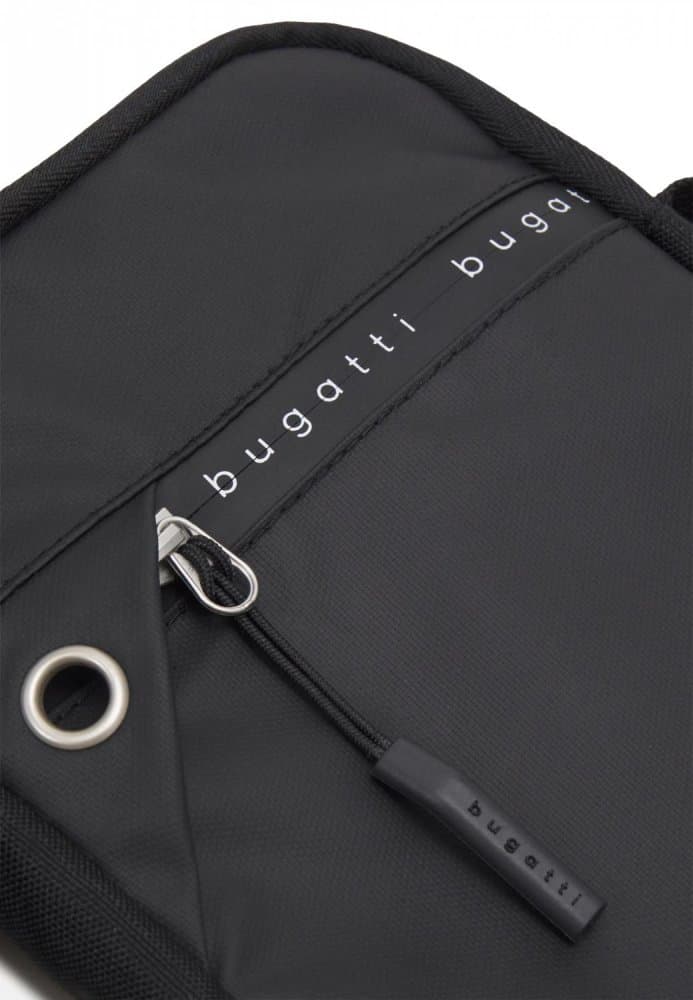 Pánská malá crossbody taška Bugatti BLANC DeLight 49450401 – Černá 4