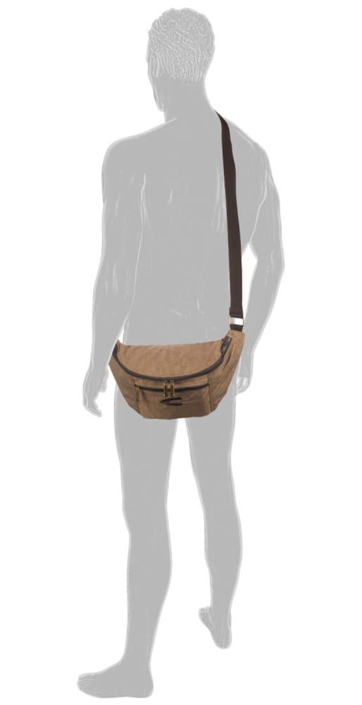 Camel Active Pánská taška cross bag L Journey B00-635-25 tmavě béžová 4