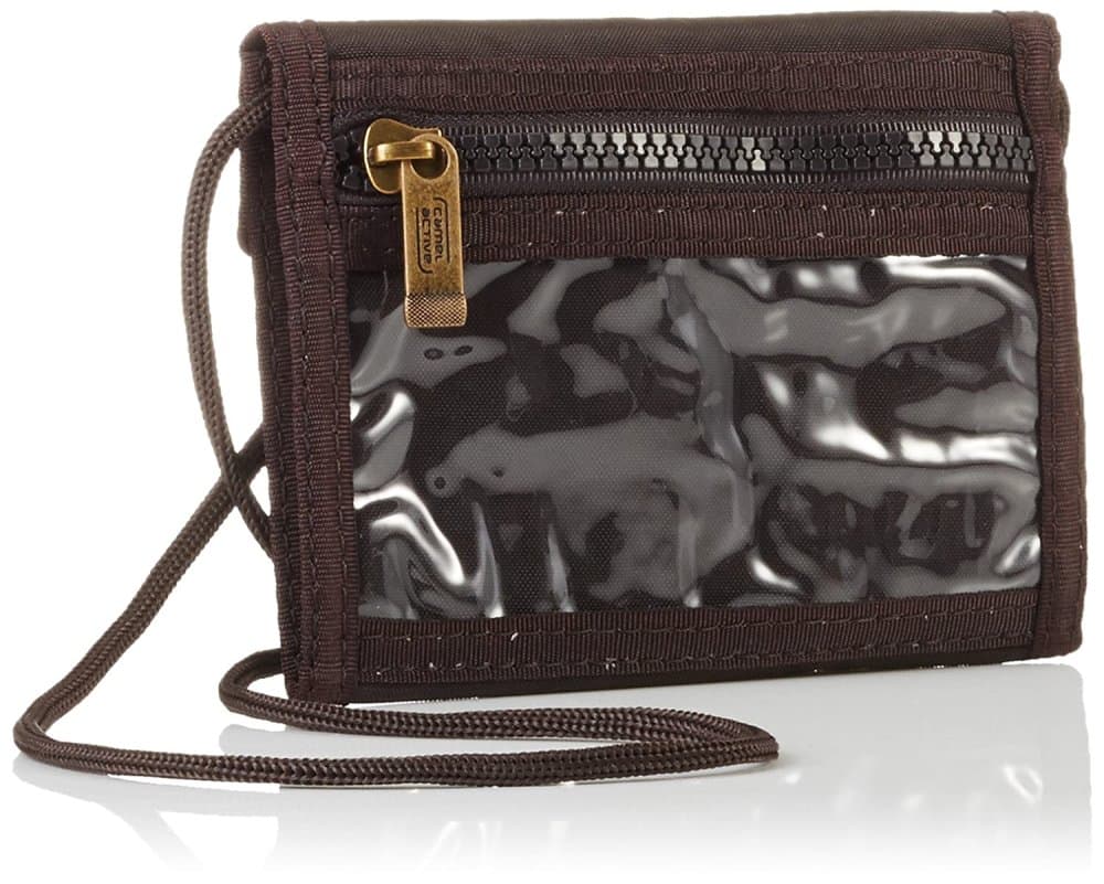 Camel Active pánská textilní peněženka B00-705-20 hnědá 2