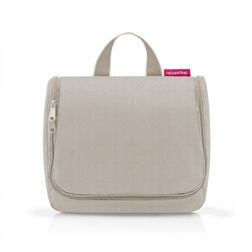 Kosmetická taška Reisenthel Toiletbag herringbone sand WH6049 2
