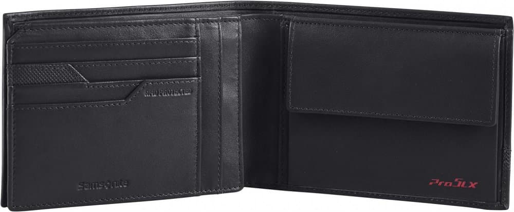 Samsonite Pro-DLX 5 SLG 007 Pánská kožená peněženka černá 120632-1041 2