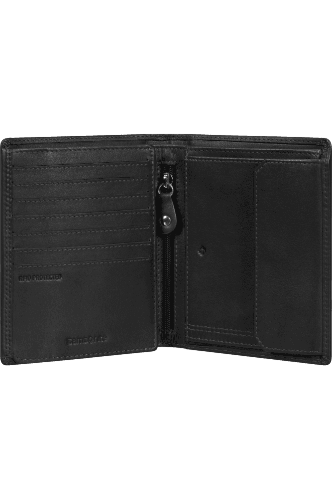Samsonite Attack 2 SLG 147 pánská kožená peněženka černá 144451-1041 3