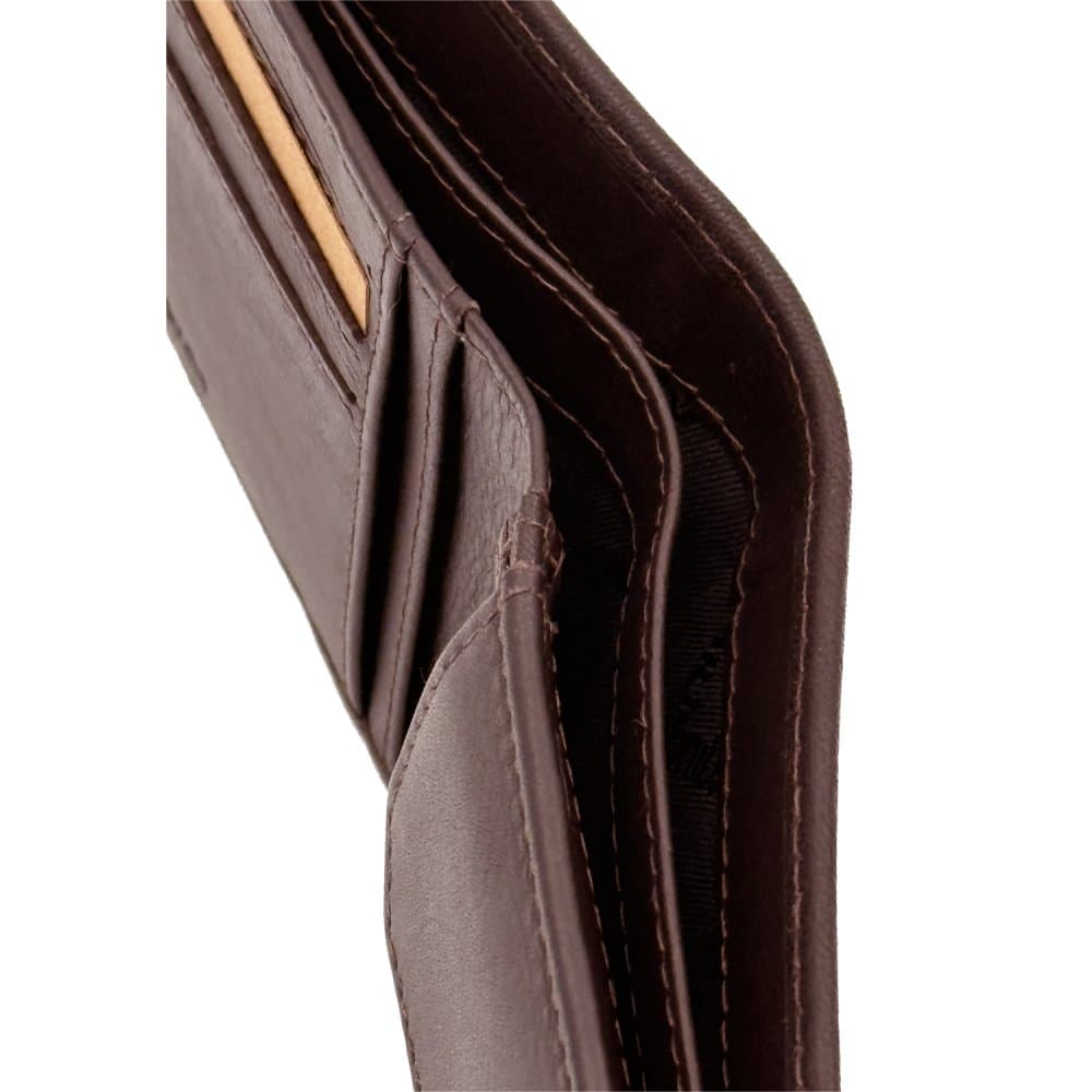 Samsonite Attack 2 SLG 151889-1320 pánská kožená peněženka hnědá 6