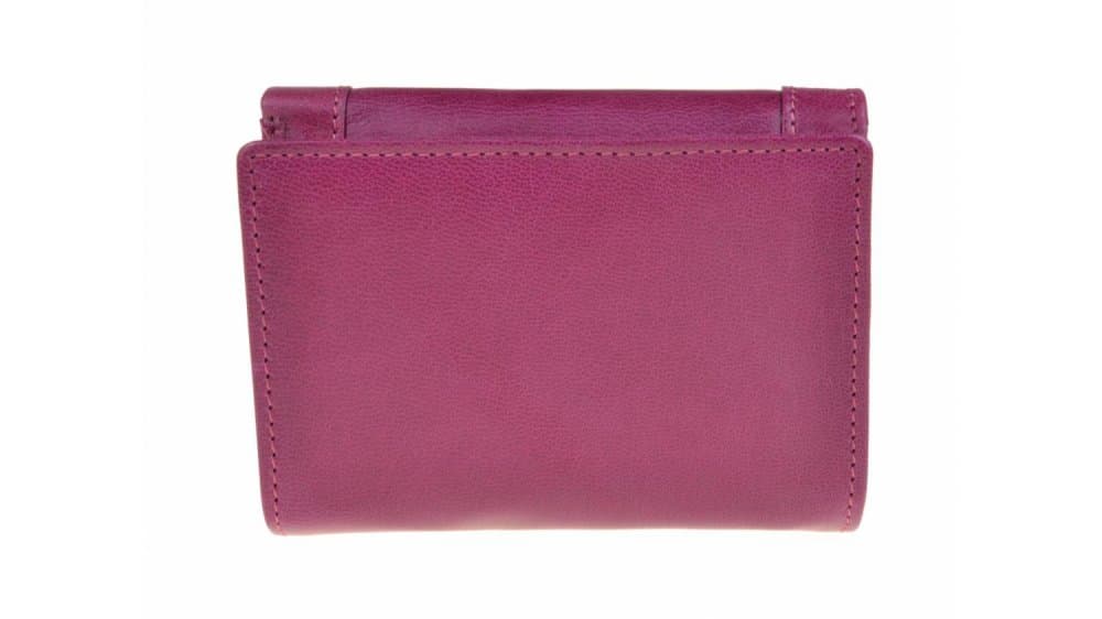 Dámská peněženka kožená SEGALI 7196 B fuchsia - růžová 4