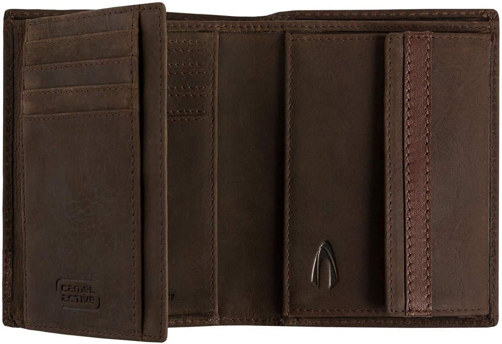 Pánská kožená peněženka Camel Active 274-705-29 hnědá RFID save 3