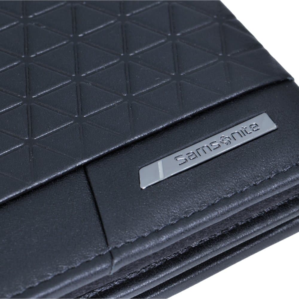 Samsonite pánská kožená peněženka Pro-DLX 6 C823 černá 144537-0413 5