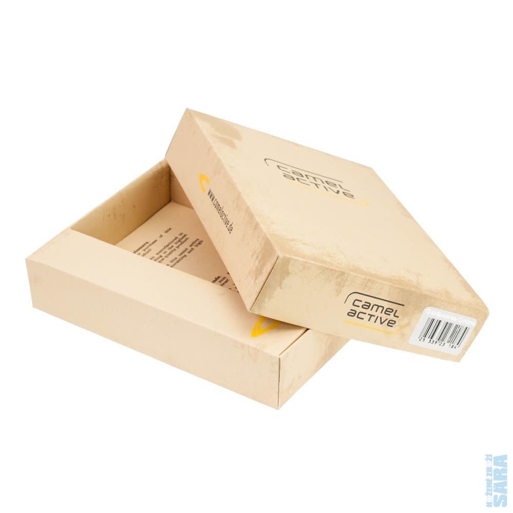 Camel Active kožená peněženka RFID safe B34-706-60 černá 3