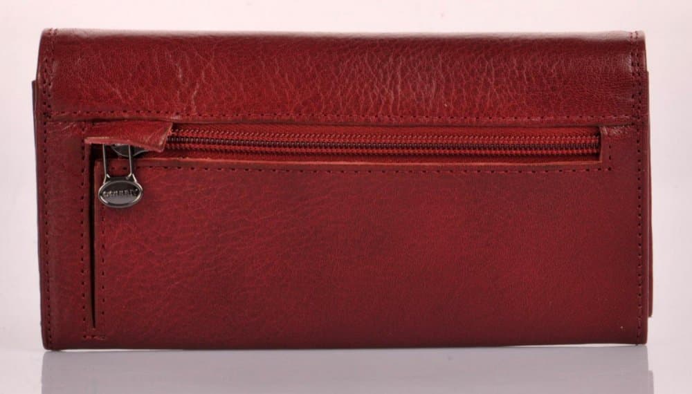 Dámská kožená peněženka 4466 KOMODO BORDEAUX 4