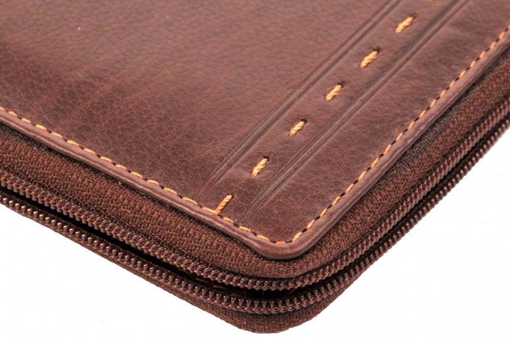 Giglio leather kožená peněženka GF-0045 hnědá - poslední kus 4