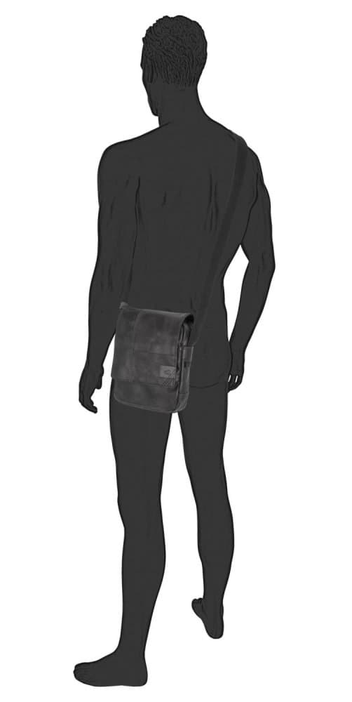 Camel Active taška přes rameno LAOS FLAP BAG S 1049 tmavě šedá 4