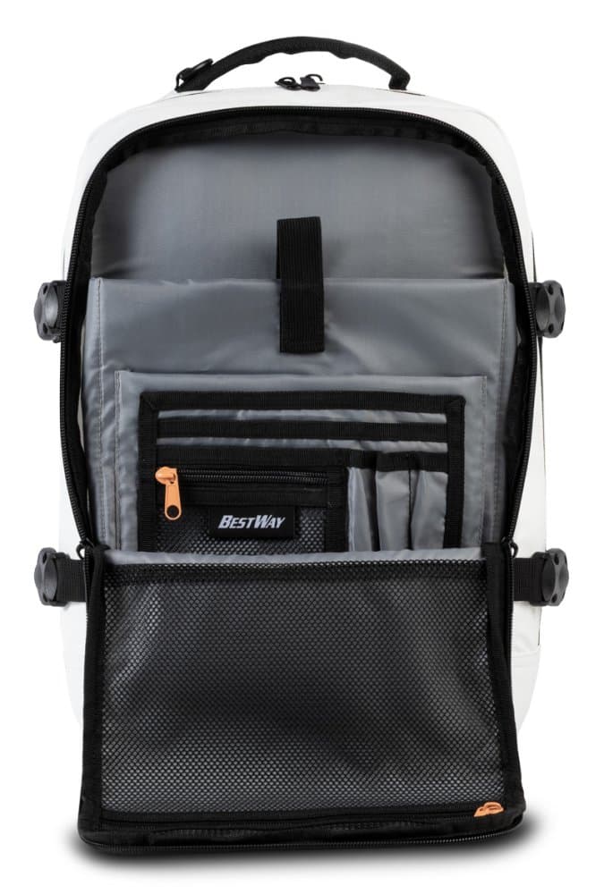 UNDERSEATER RYANAIR (40x25x20 cm) Bestway Cabin Pro Storm 20L 40350-2000 bílý 3