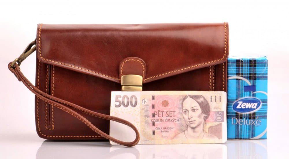 Giglio leather pánská kožená etue na doklady 100-A hnědá 5