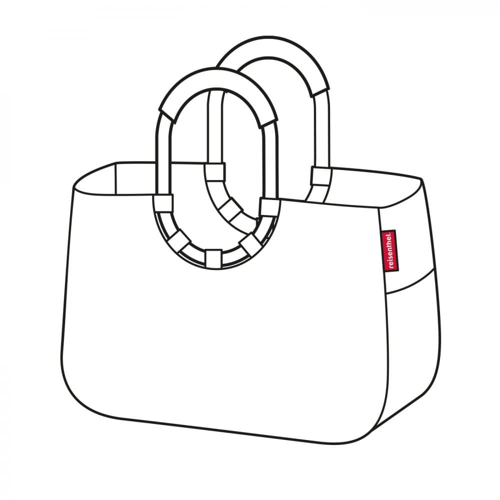 Reisenthel Loopshopper L Frame Twist sky rose OR1036 městská taška 2