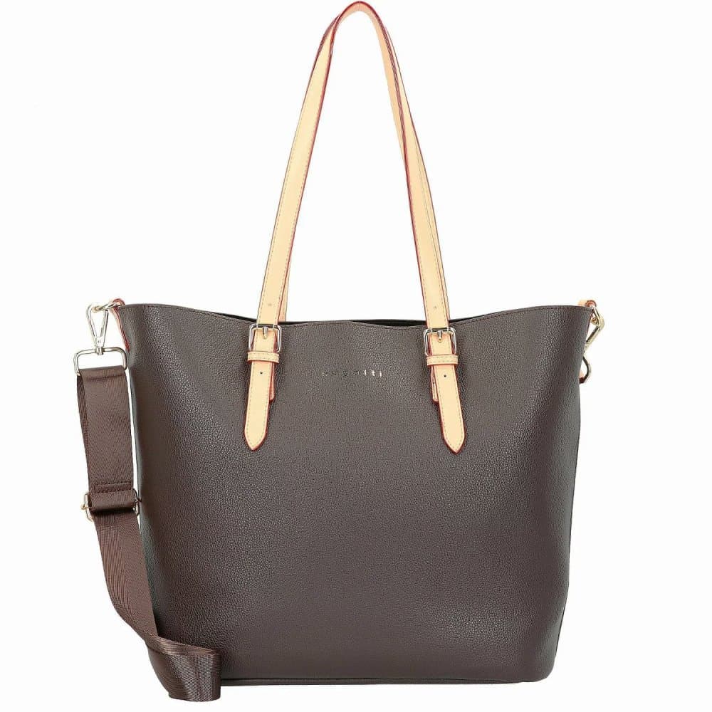 Dámská kabelka Bugatti Ella Shopper L 49362502 tmavě hnědá