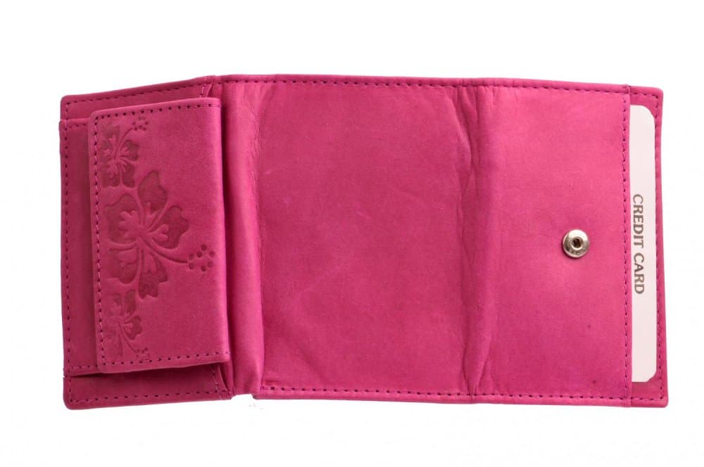 Dámská malá růžová peněženka 7116-A PINK 5