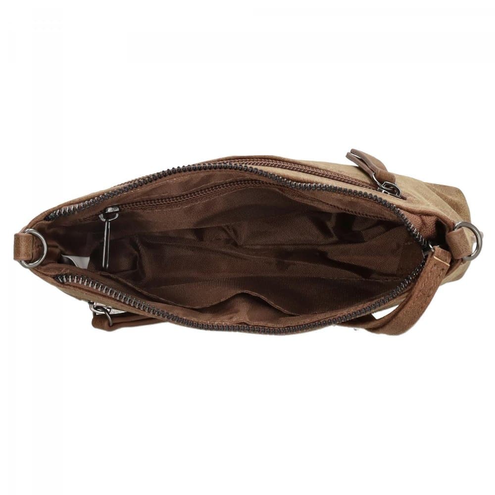 Malá crossbody kabelka Enrico Benetti Zoë 66907-010 hnědá camel 5