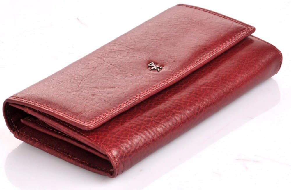 Dámská kožená peněženka Cosset 4493 Komodo Bordeaux 3