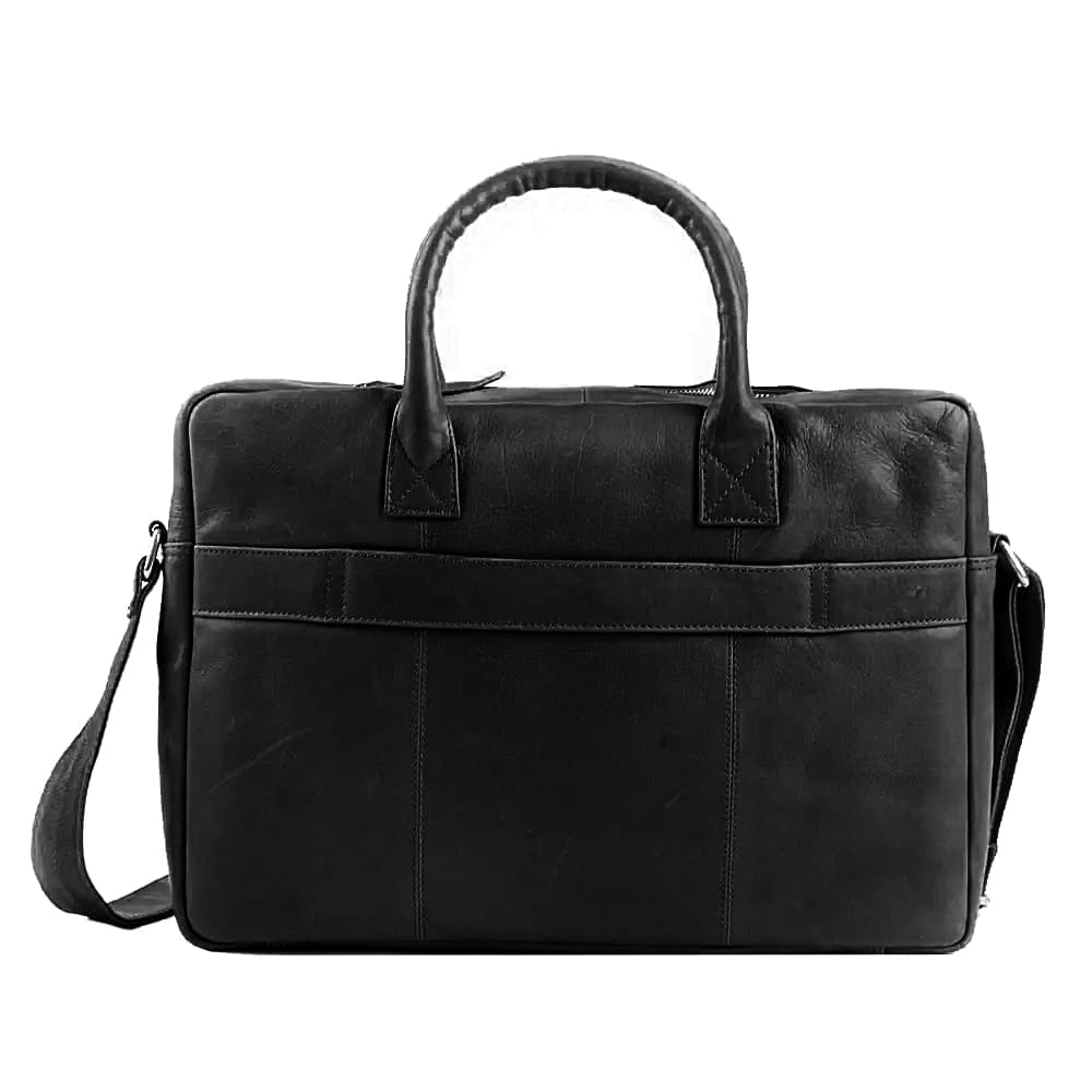 Pánská kožená taška na notebook 15,6" SGL-105 černá 3