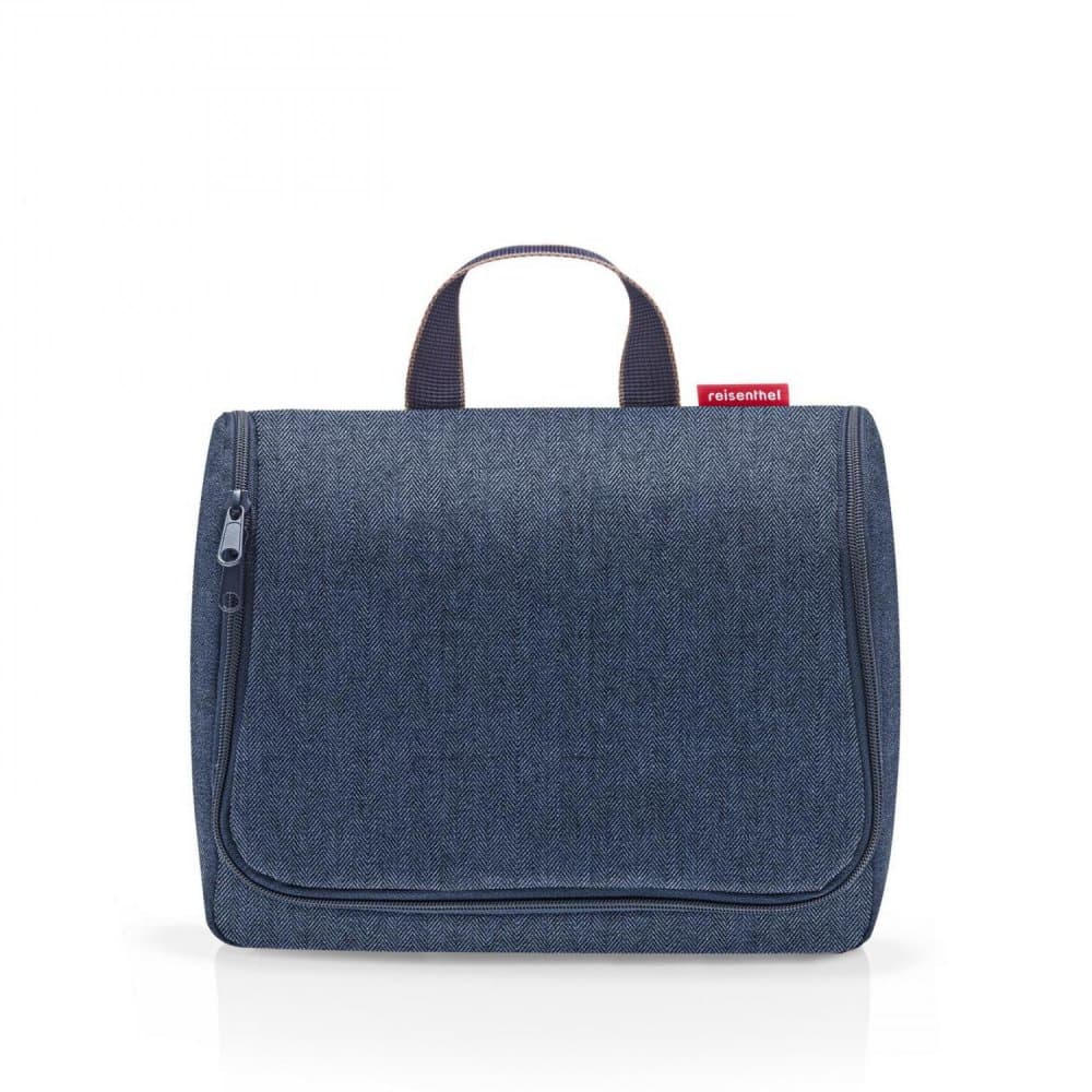 Velká kosmetická taška Reisenthel toiletbag XL herringbone dark blue WO4113 4