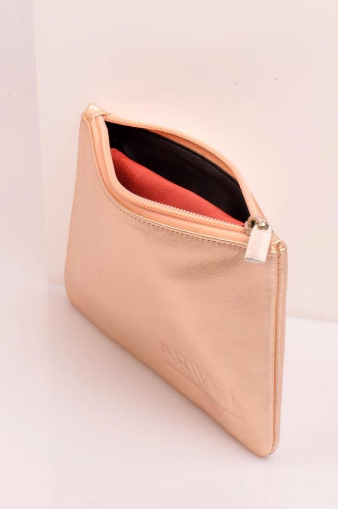 Kožená kosmetická etue ARWEL 611-0023 Rose gold 3